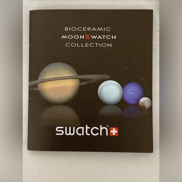 Omega X Swatch MISSION TO THE MOONPHASE MOONSWATCH SNOOPY WATCH BNIB Black NRFB - Picture 5 of 13